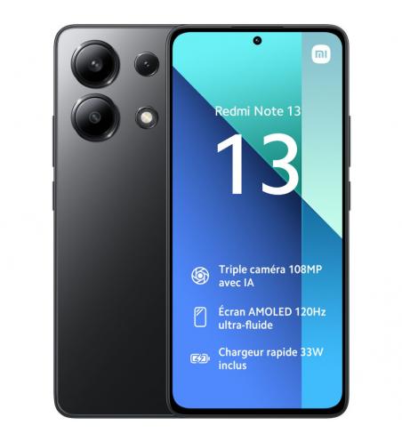 Smartphone XIAOMI Redmi Note 13 / 8GO /128 GO/ NOIR 